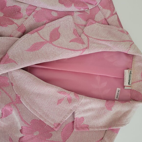 Flower pattern vintage spring jacket - Picture 4 of 7